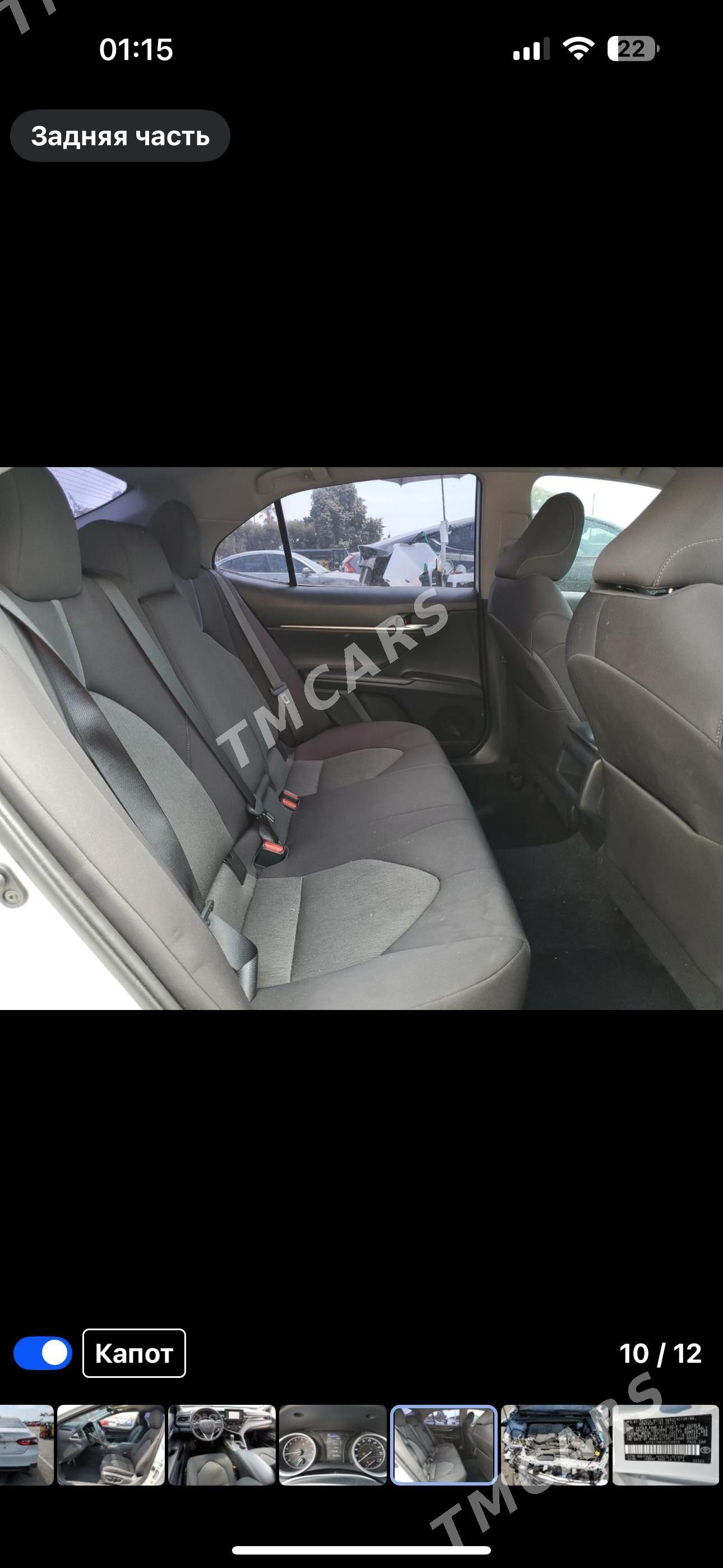 Toyota Camry 2022 - 295 000 TMT - Aşgabat - img 8