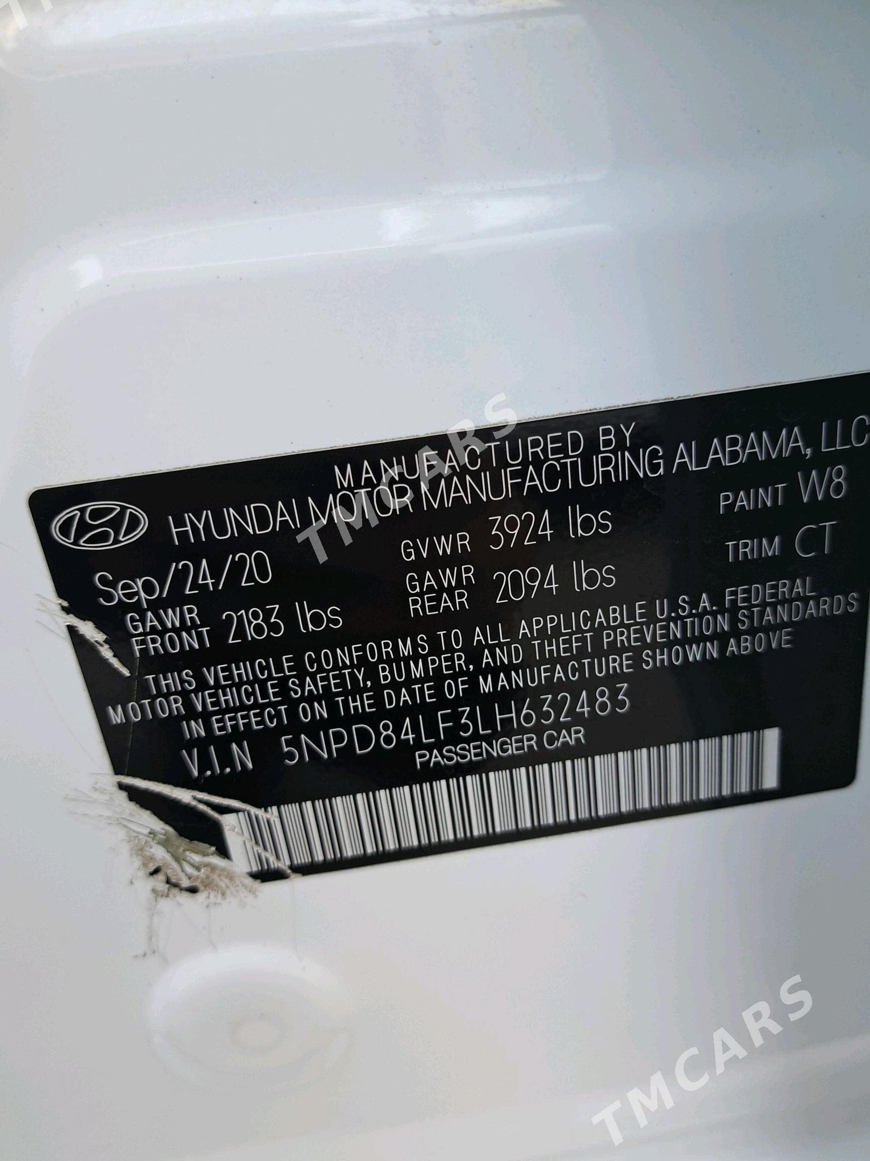 Hyundai Elantra 2020 - 255 000 TMT - Aşgabat - img 5