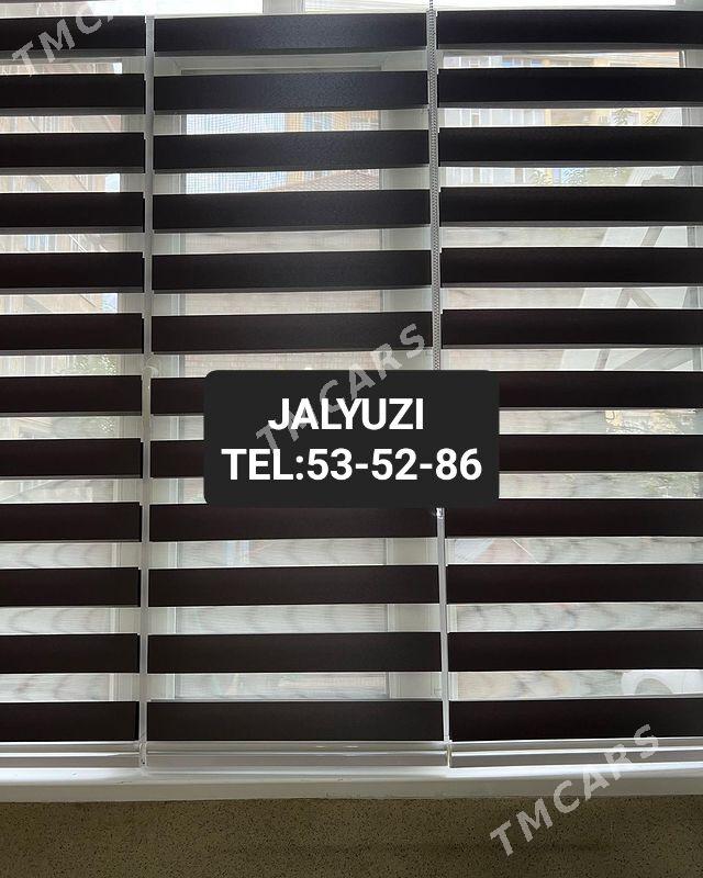 JALYUZI ŽALŶUZI ЖАЛЮЗИ ЗАНАВЕС - Ak bugdaý etraby - img 6