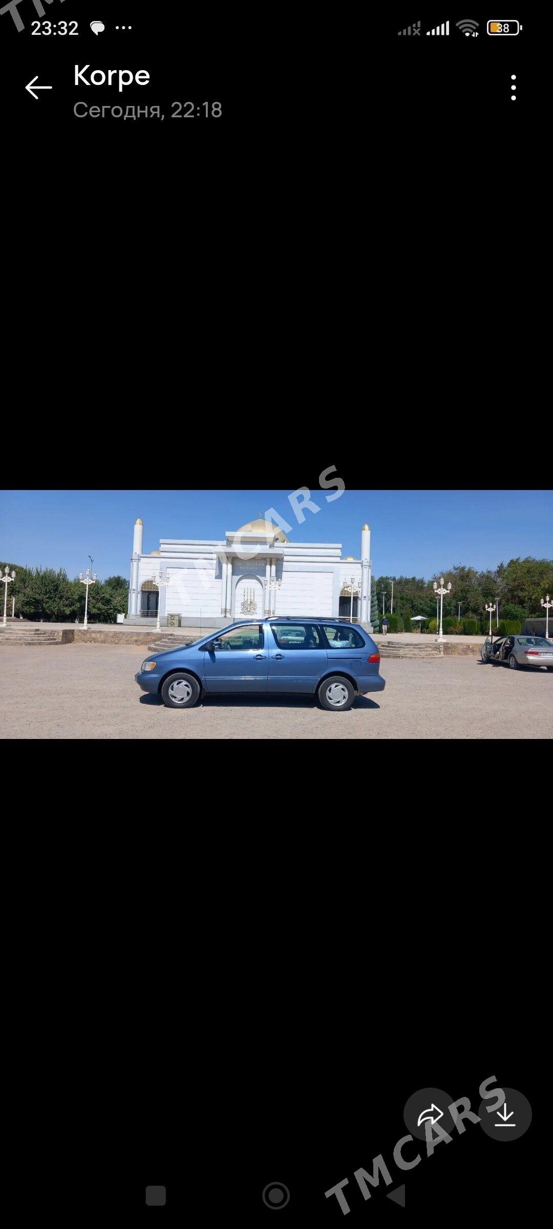 Toyota Sienna 2000 - 140 000 TMT - Ёлётен - img 2