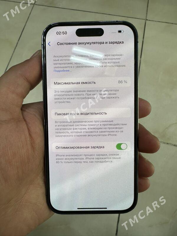 iphone 14 pro 256 gb 2 sim ZAA - Aşgabat - img 3