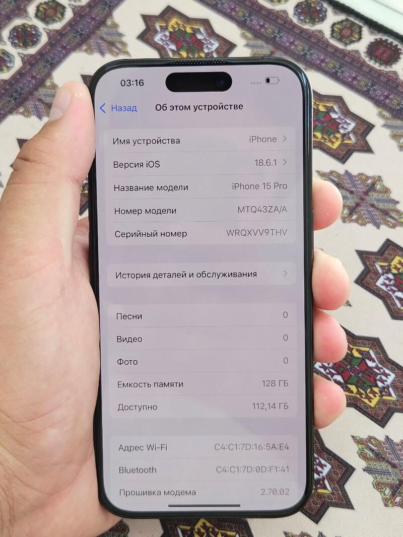 iphone 15pro 89% 128gb ZA - Ашхабад - img 3