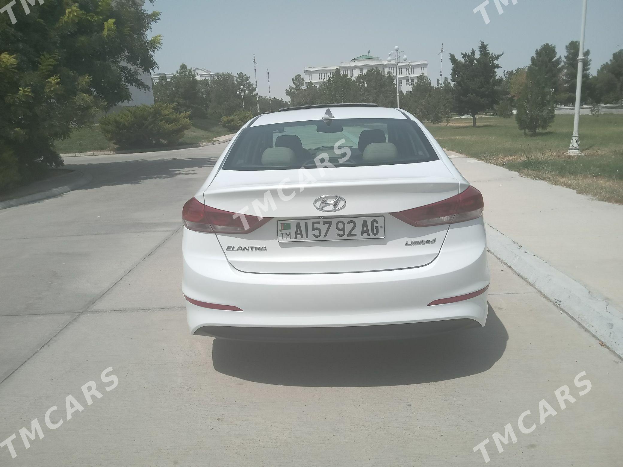 Hyundai Elantra 2017 - 190 000 TMT - Ашхабад - img 2