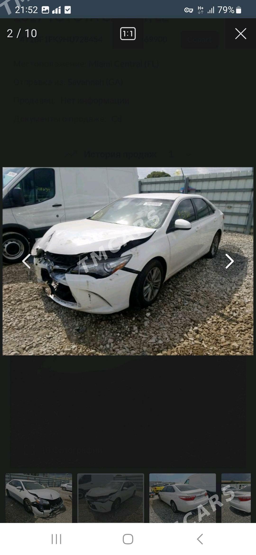 Toyota Camry 2017 - 265 000 TMT - Aşgabat - img 10