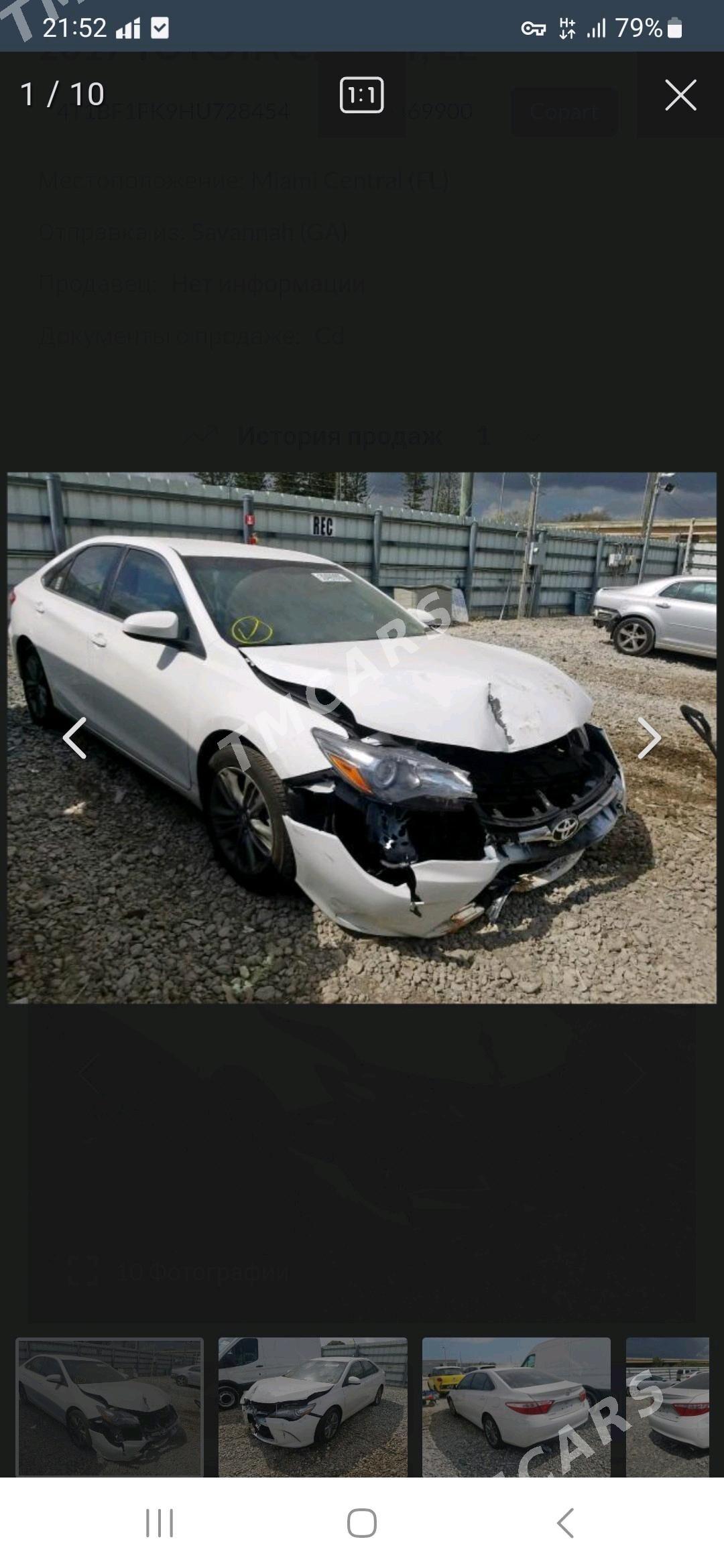 Toyota Camry 2017 - 265 000 TMT - Aşgabat - img 9