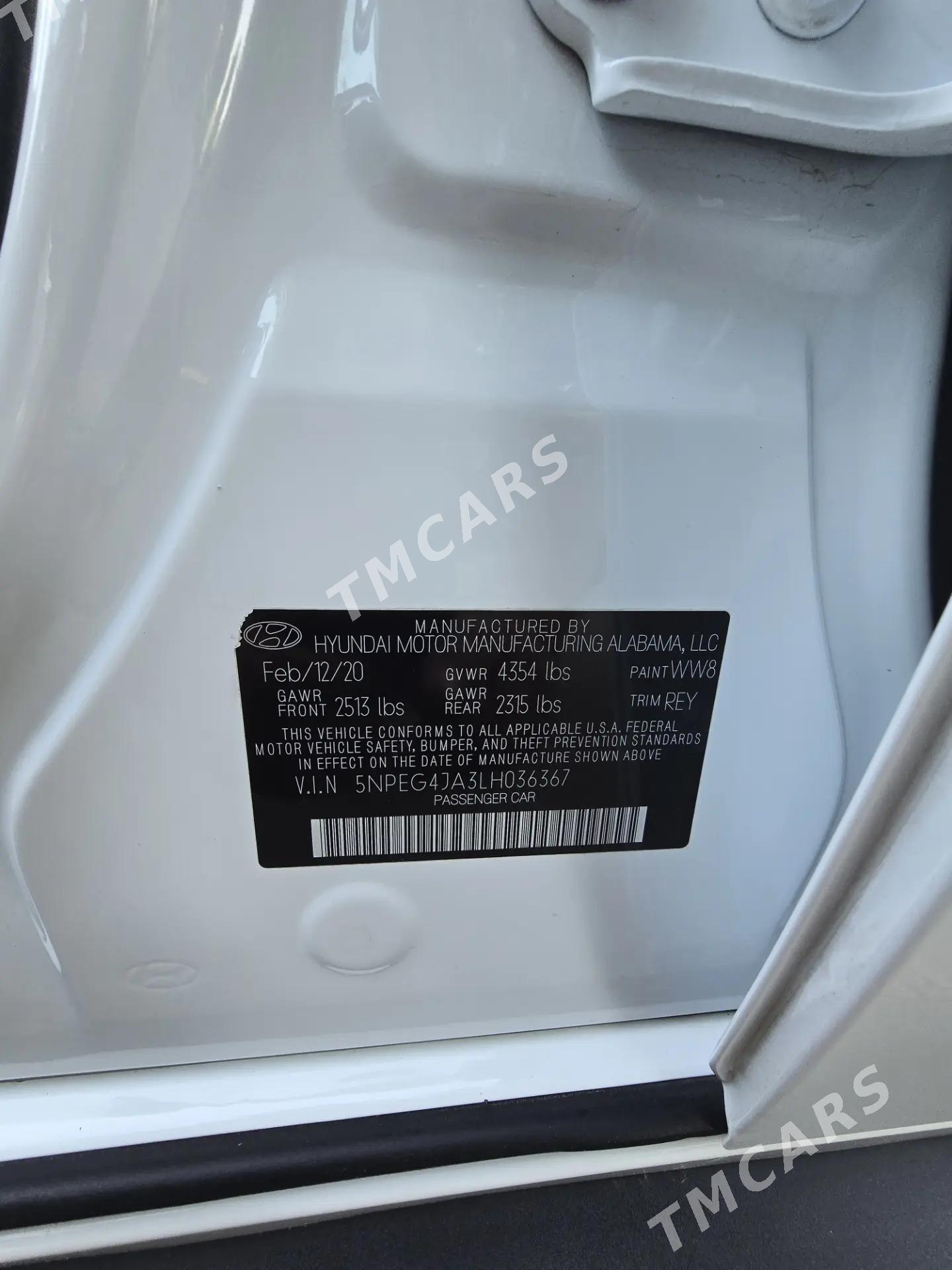Hyundai Sonata 2021 - 240 000 TMT - Ашхабад - img 6