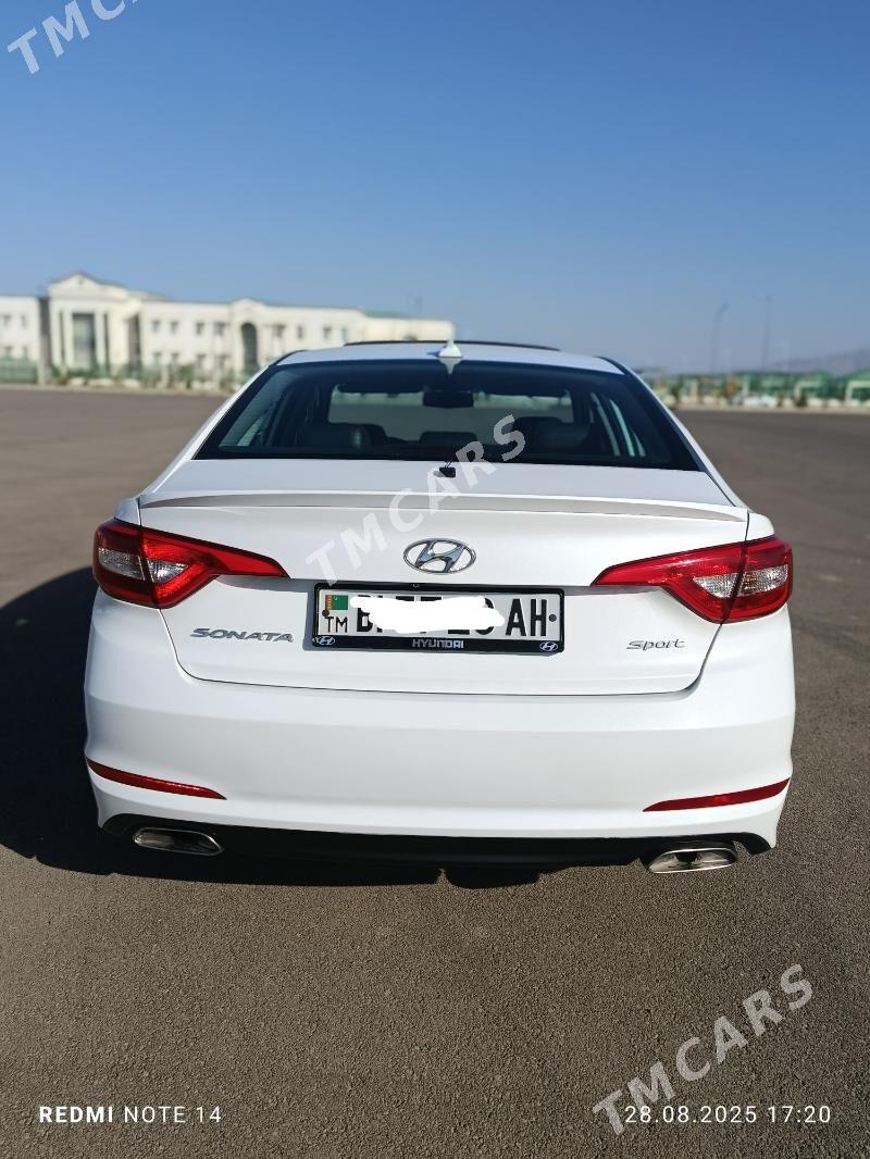 Hyundai Sonata 2017 - 190 000 TMT - Гёкдепе - img 3