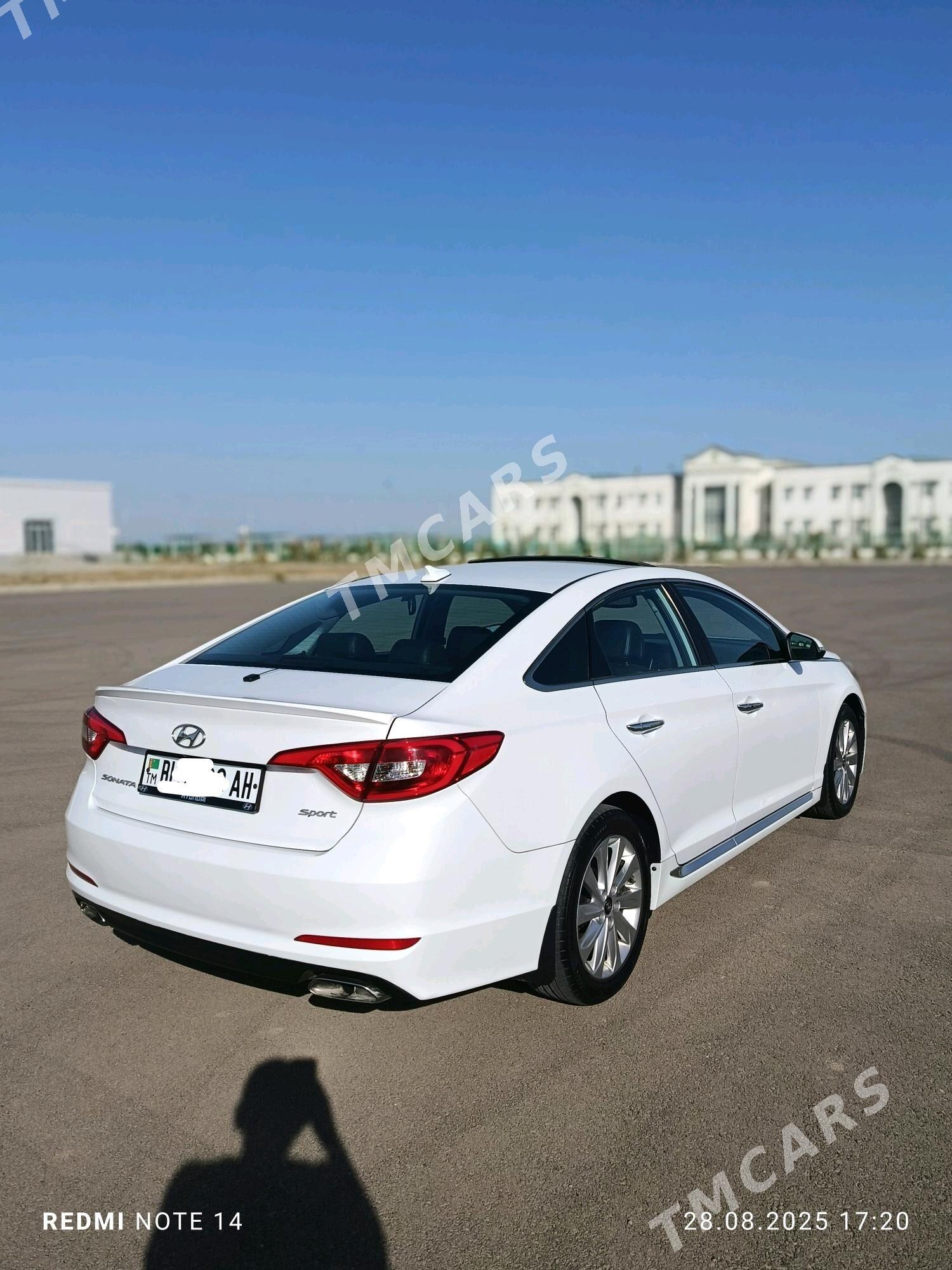 Hyundai Sonata 2017 - 190 000 TMT - Гёкдепе - img 7