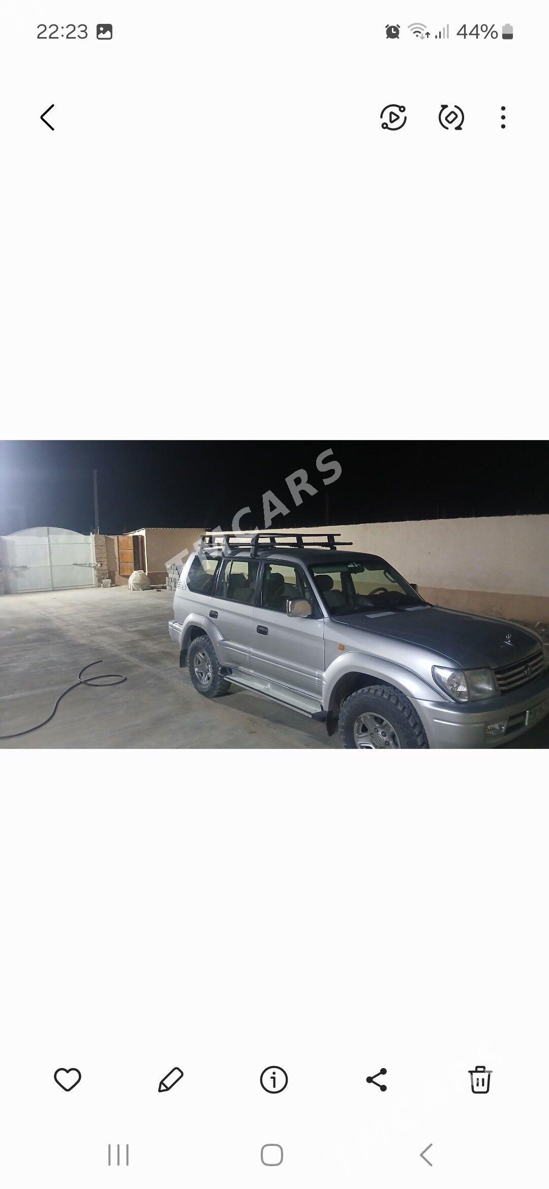 Toyota Land Cruiser Prado 2002 - 210 000 TMT - Ак-Бугдайский этрап - img 6