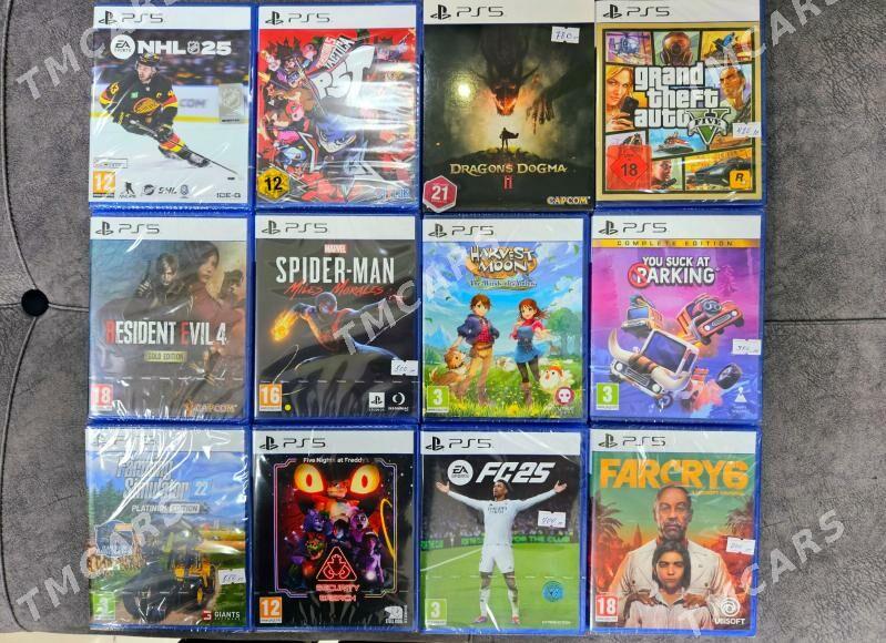PS5 playstation oyun diskler - Garaşsyzlygyň 15 ýyllygy Söwda Merkezi - img 8