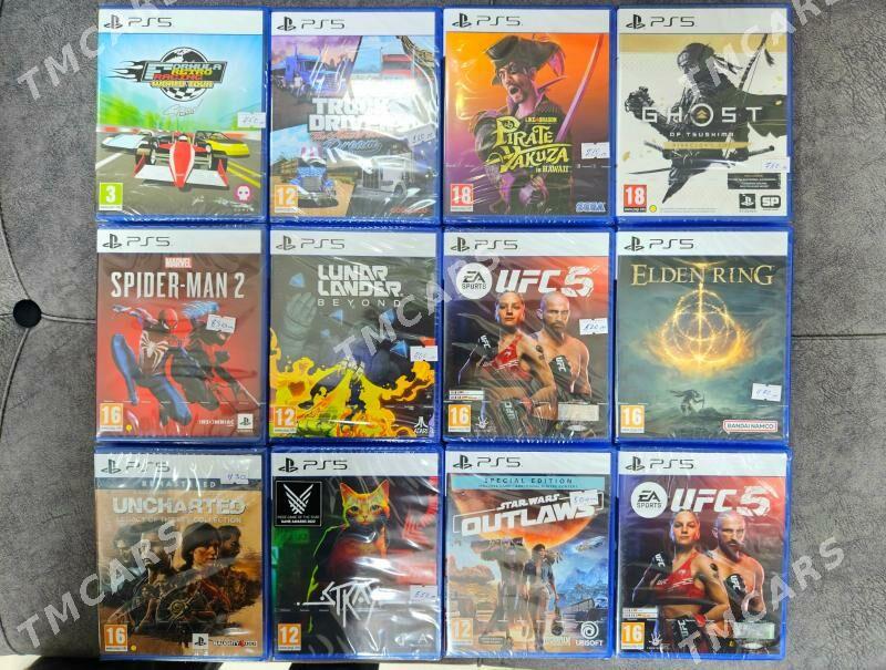 PS5 playstation oyun diskler - Garaşsyzlygyň 15 ýyllygy Söwda Merkezi - img 6