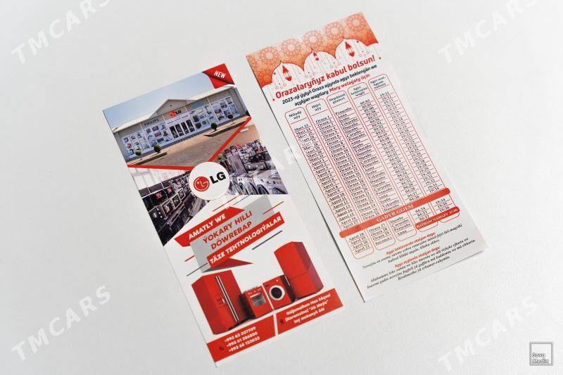 wizitka katalog kagyz визитки каталоги офис - Ашхабад - img 5