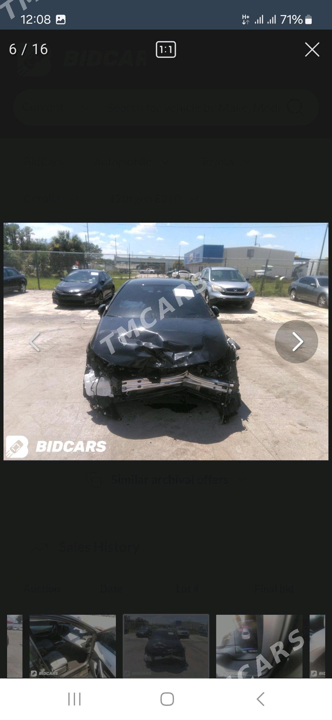 Toyota Corolla 2022 - 255 000 TMT - Ашхабад - img 8