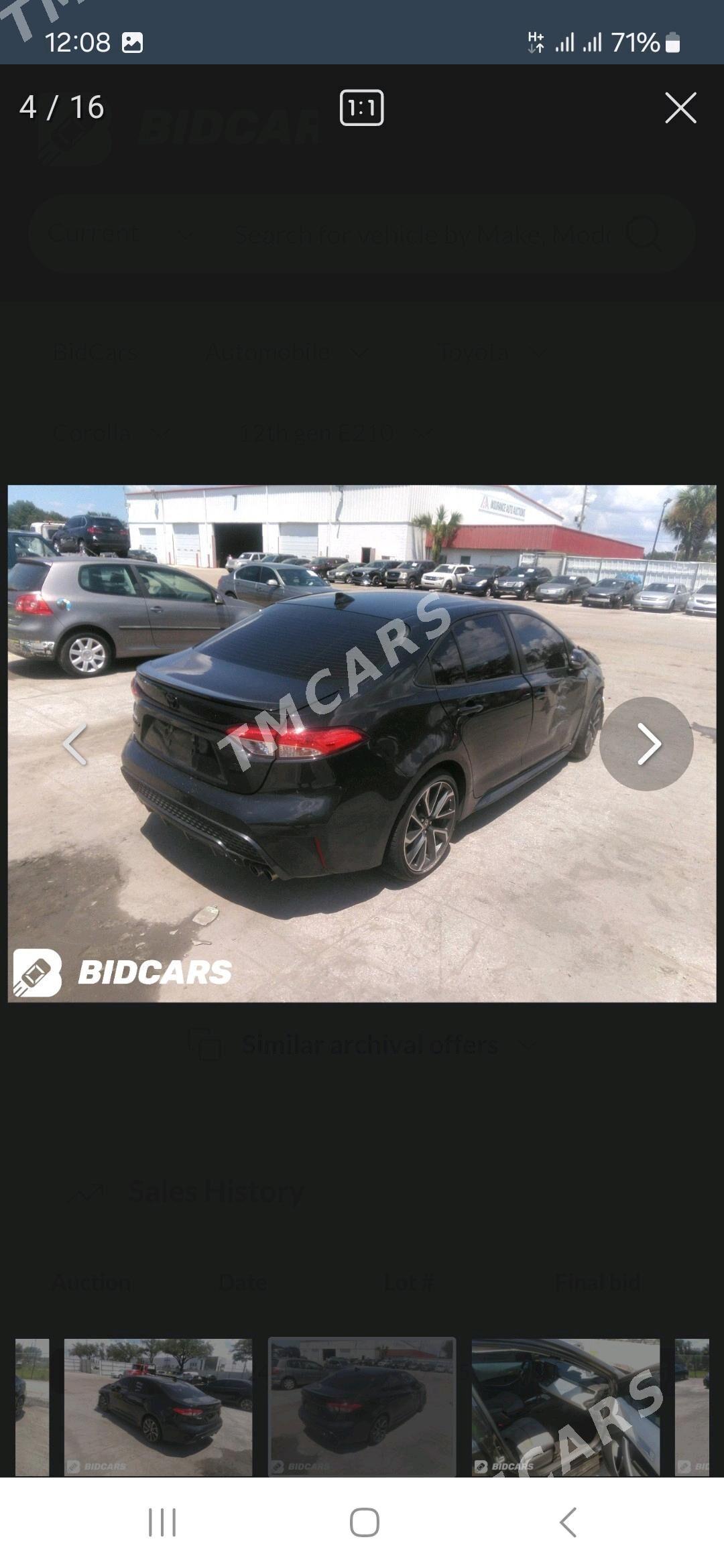 Toyota Corolla 2022 - 255 000 TMT - Ашхабад - img 7
