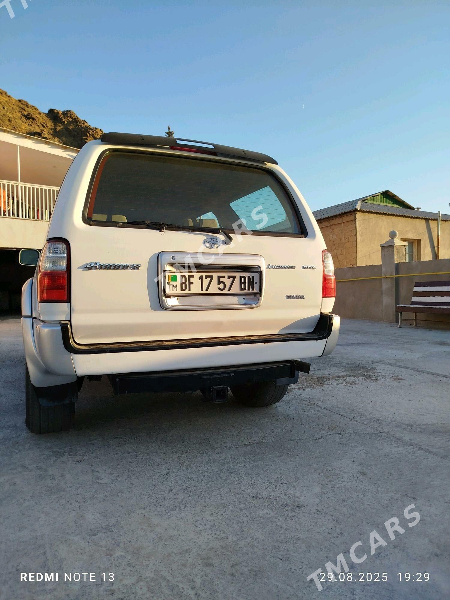 Toyota 4Runner 2001 - 145 000 TMT - Türkmenbaşy - img 2
