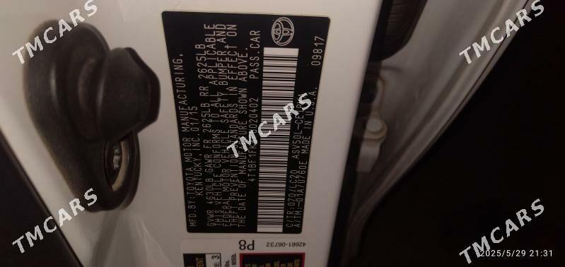 Toyota Camry 2015 - 274 000 TMT - Aşgabat - img 9