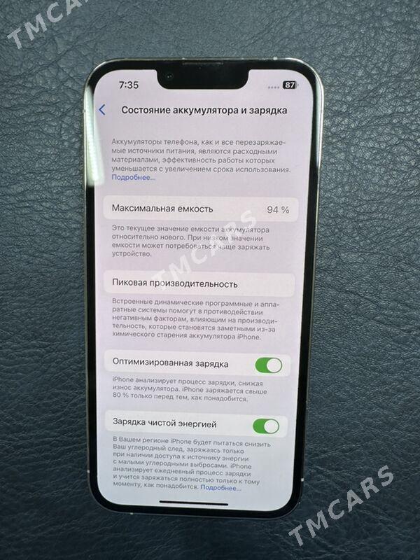 iphone 13 pro ak renki 128gb - Aşgabat - img 5