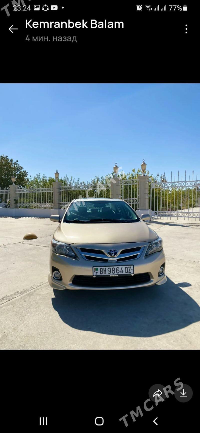 Toyota Corolla 2012 - 165 000 TMT - Daşoguz - img 2