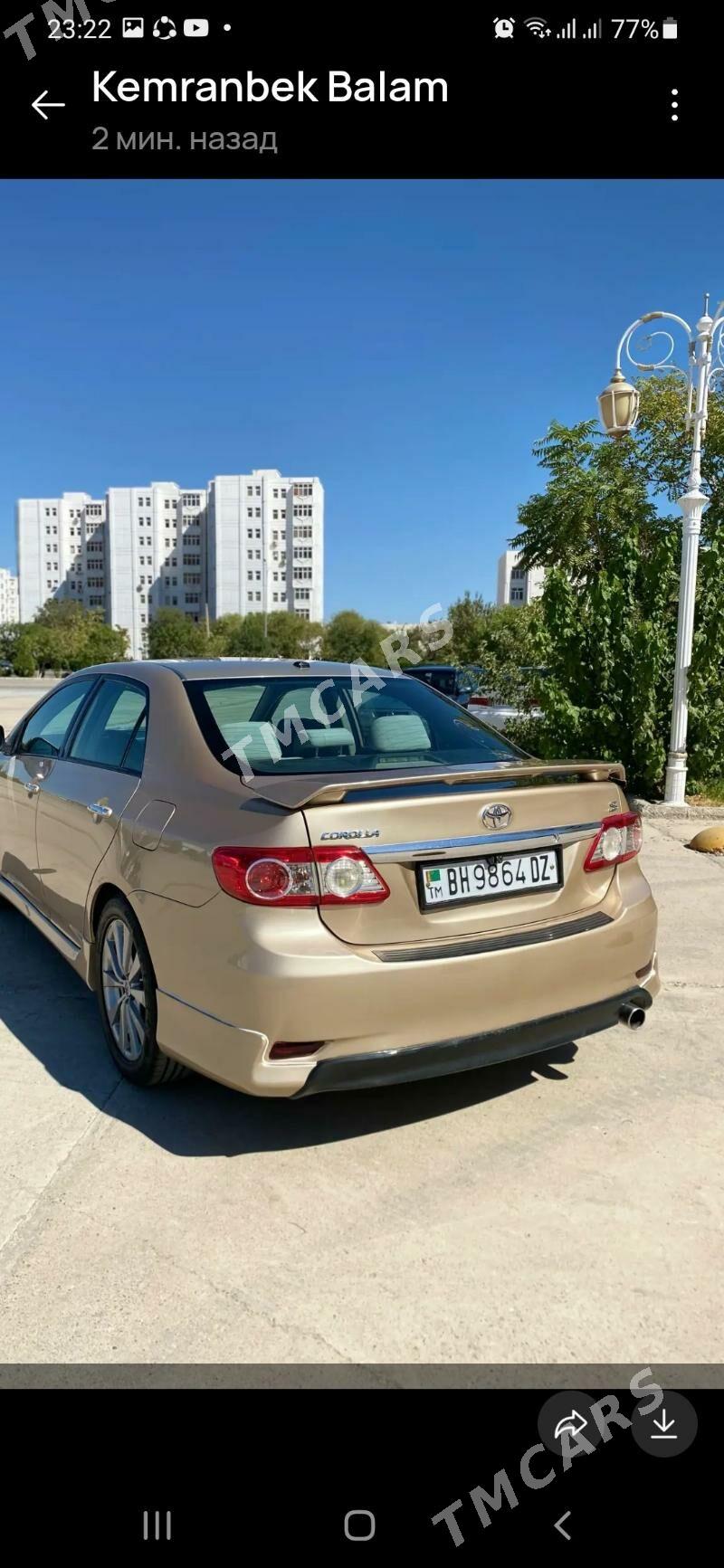Toyota Corolla 2012 - 165 000 TMT - Daşoguz - img 4