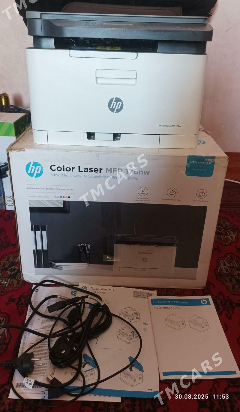 HP Color Laser MFP 178nw - Акдепе - img 2