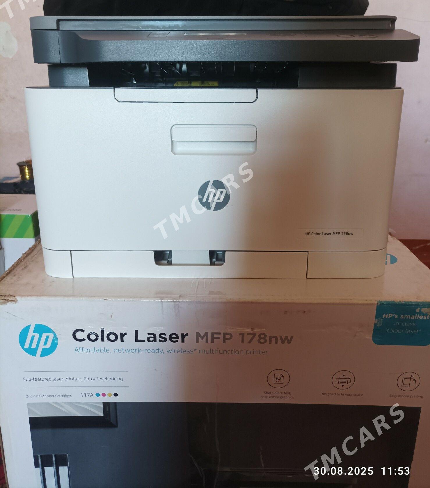 HP Color Laser MFP 178nw - Акдепе - img 4