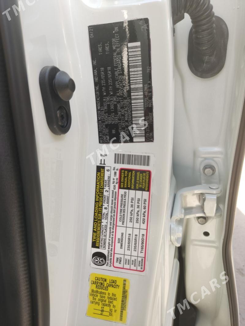 Toyota Highlander 2021 - 520 000 TMT - Mary - img 9