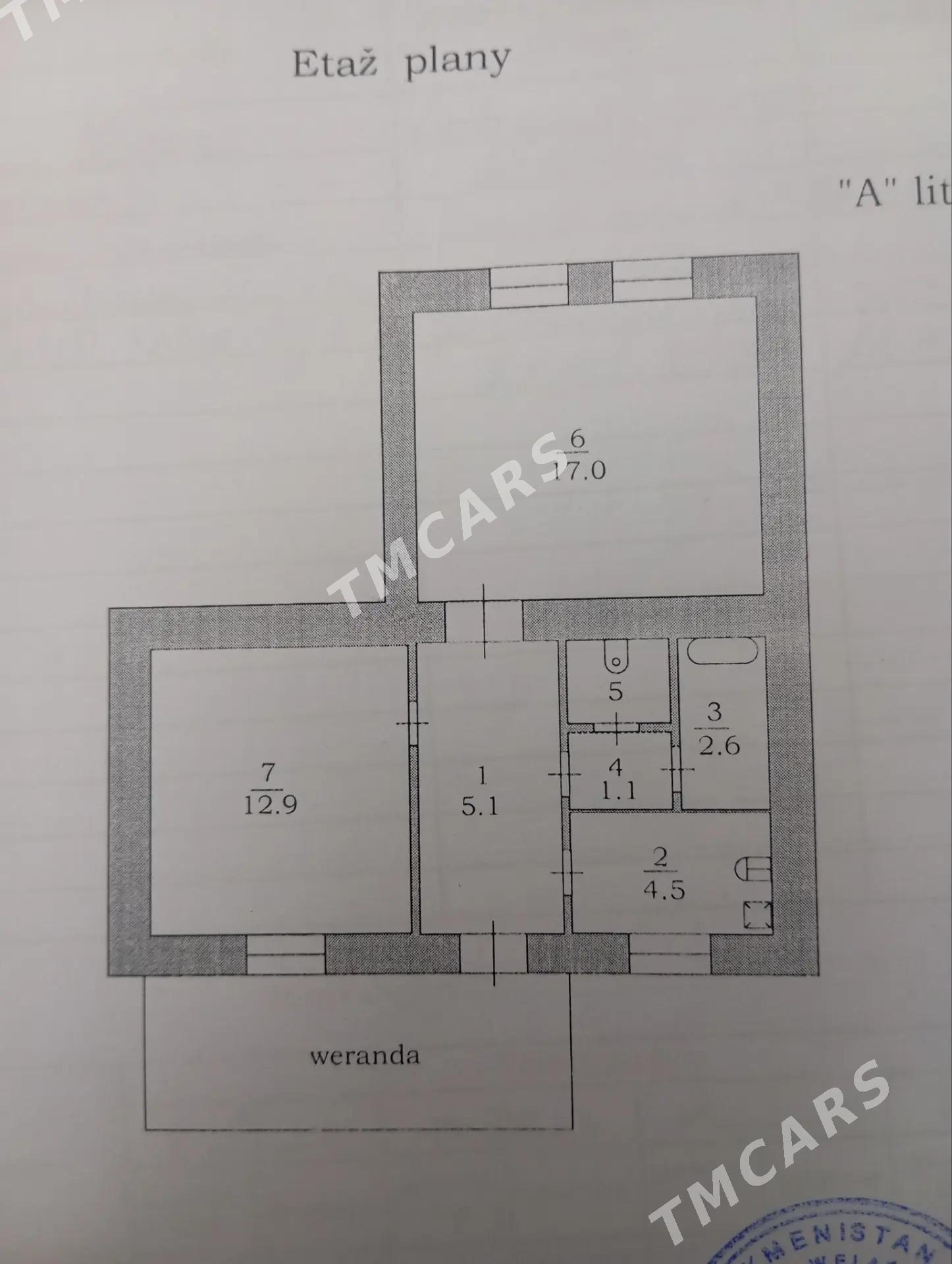 2 komnat 2 etaj tihiÿ dwor - Туркменбаши - img 6