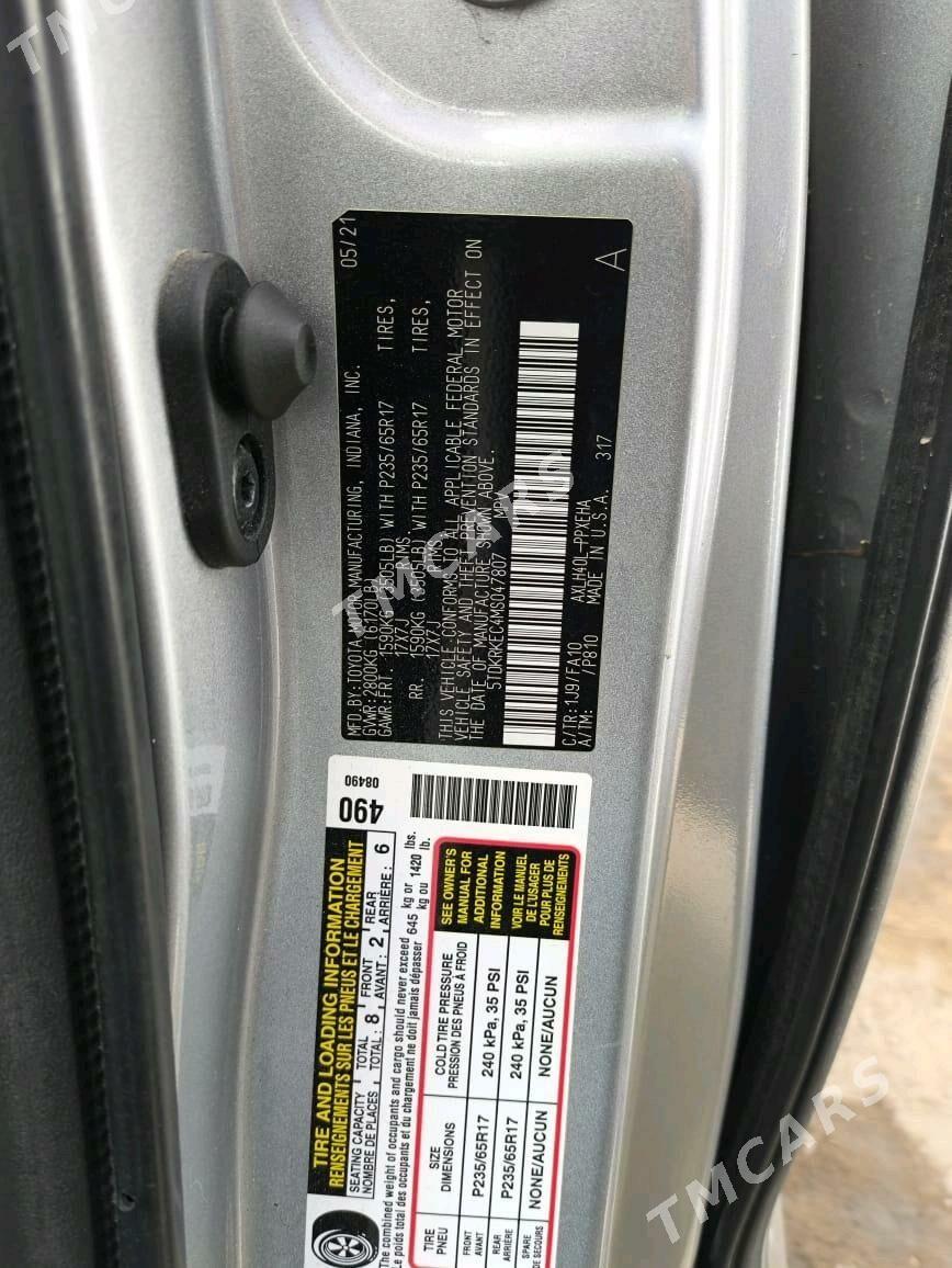 Toyota Sienna 2021 - 340 000 TMT - Mary - img 6