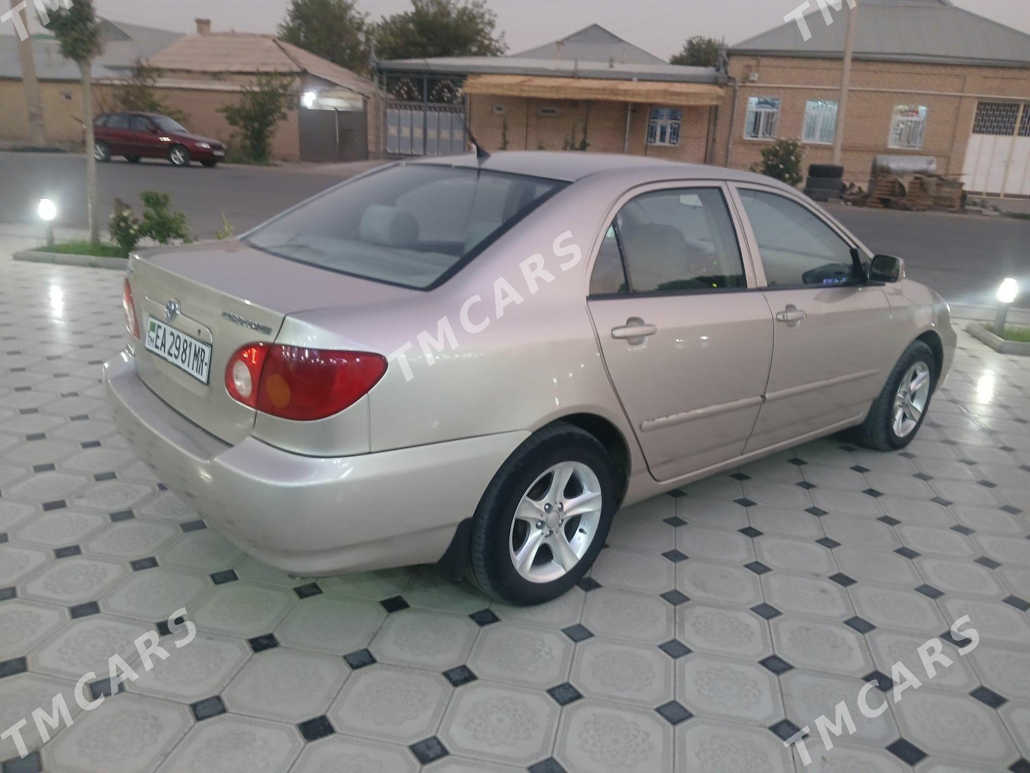 Toyota Corolla 2003 - 113 000 TMT - Векильбазар - img 4