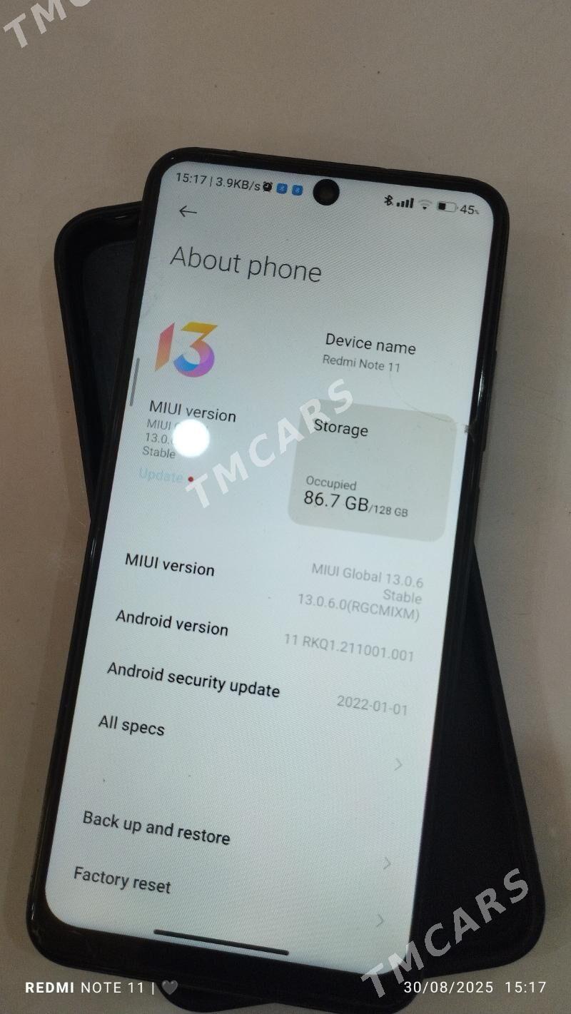 Redmi note 11 - Дашогуз - img 3