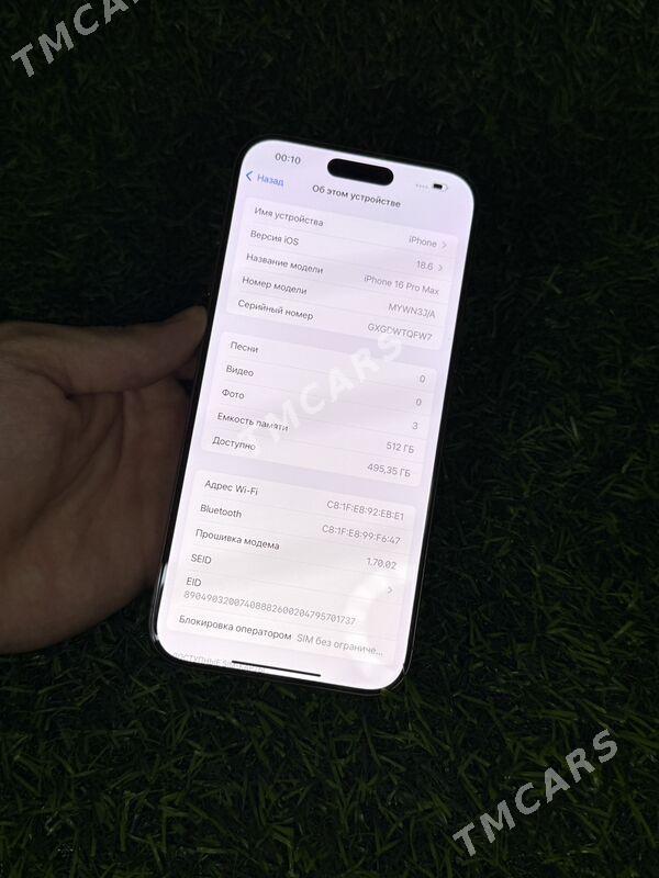 iphone16pro max - Ашхабад - img 4