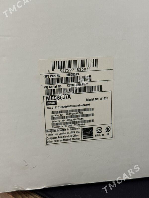 iMac 21.5 8GB/1TB (2013) - Aşgabat - img 4