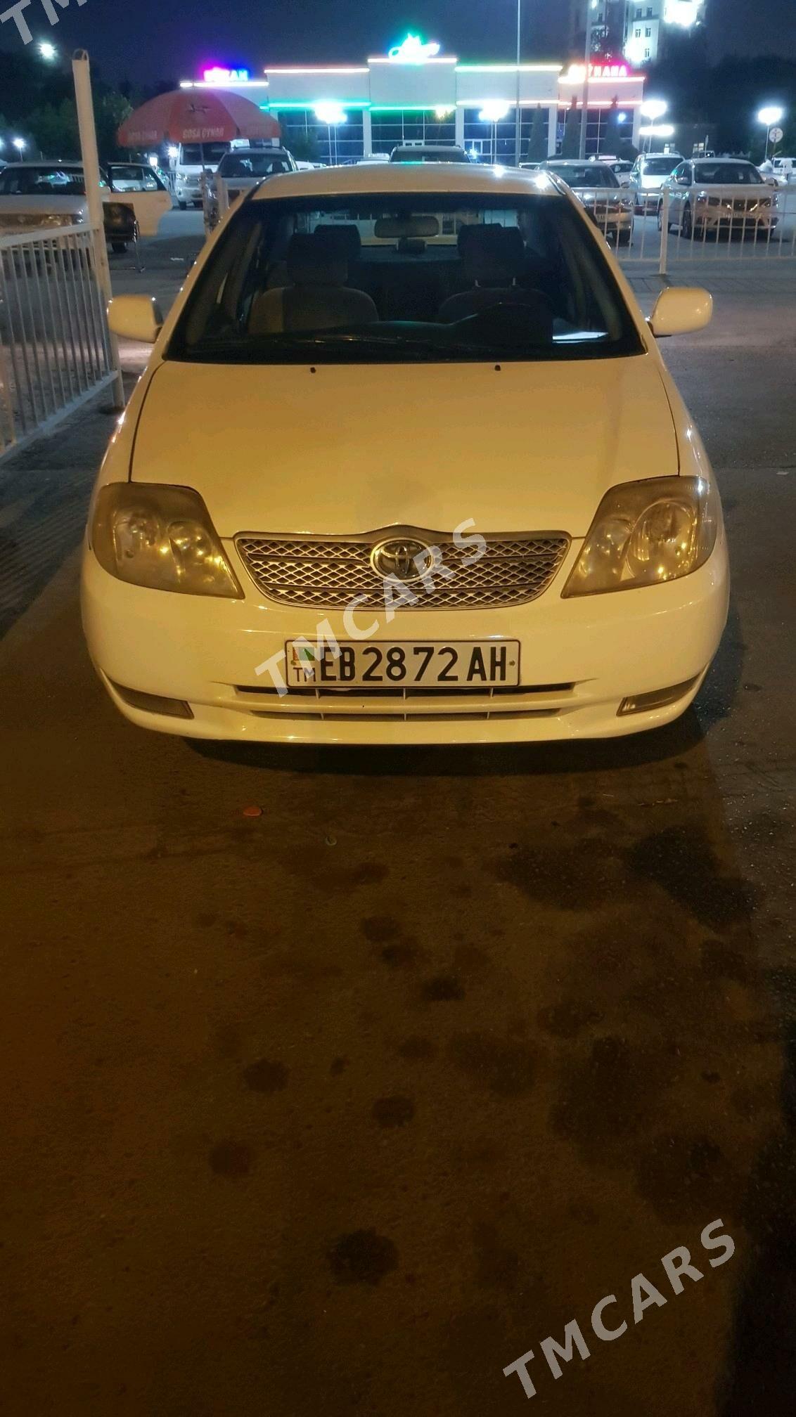 Toyota Corolla 2002 - 65 000 TMT - Ак-Бугдайский этрап - img 2