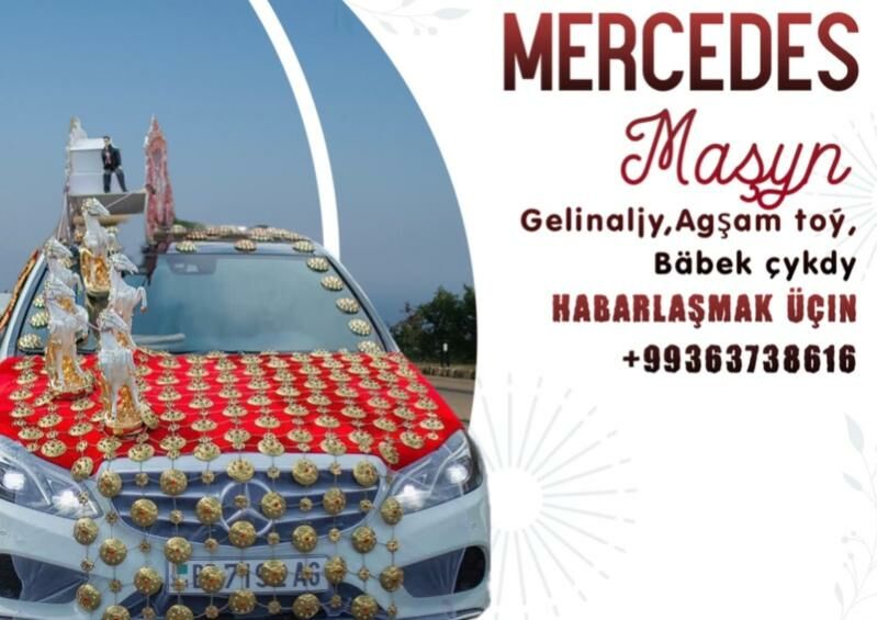 Mercedes maşyn bezeg - Aşgabat - img 4