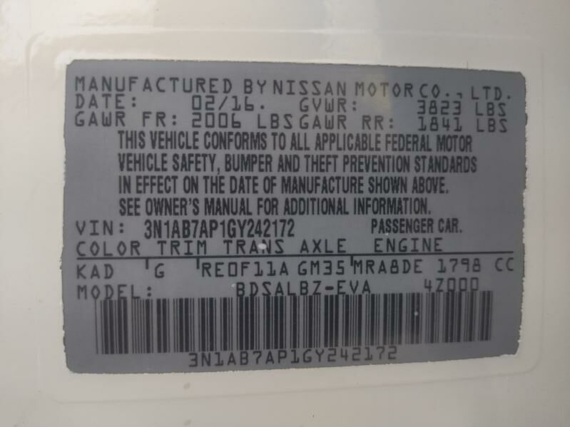 Nissan Sentra 2016 - 132 000 TMT - Aşgabat - img 8