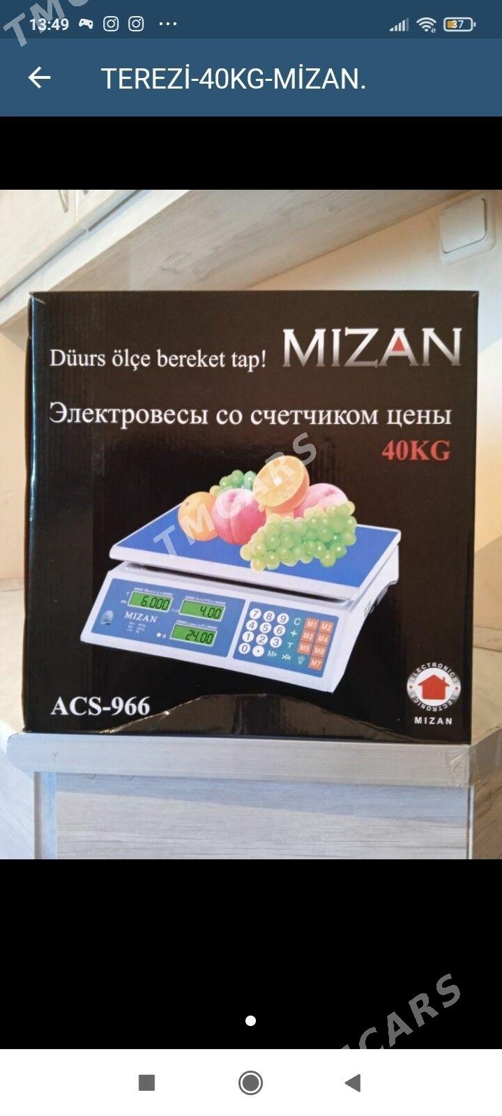 TEREZİ-40-KG-MİZAN. - Aşgabat - img 2