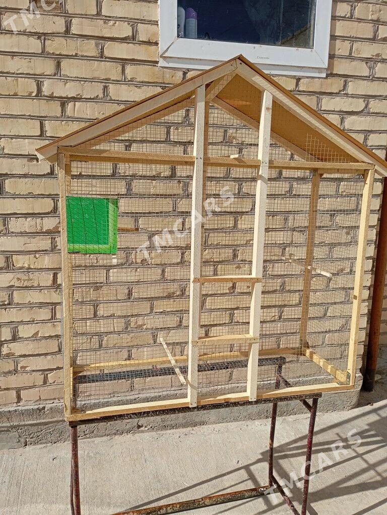öý guşlary(polugaý)üçin kletka - Туркменабат - img 2