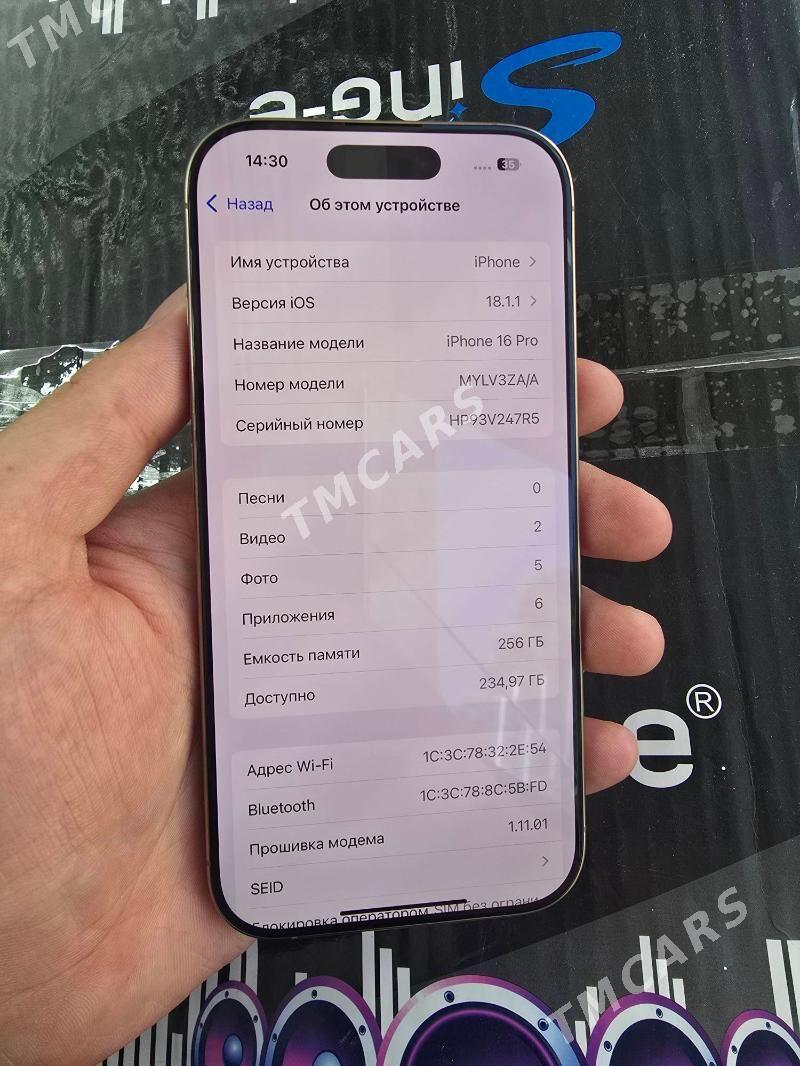 Iphone 16Pro 256gb - Aşgabat - img 11