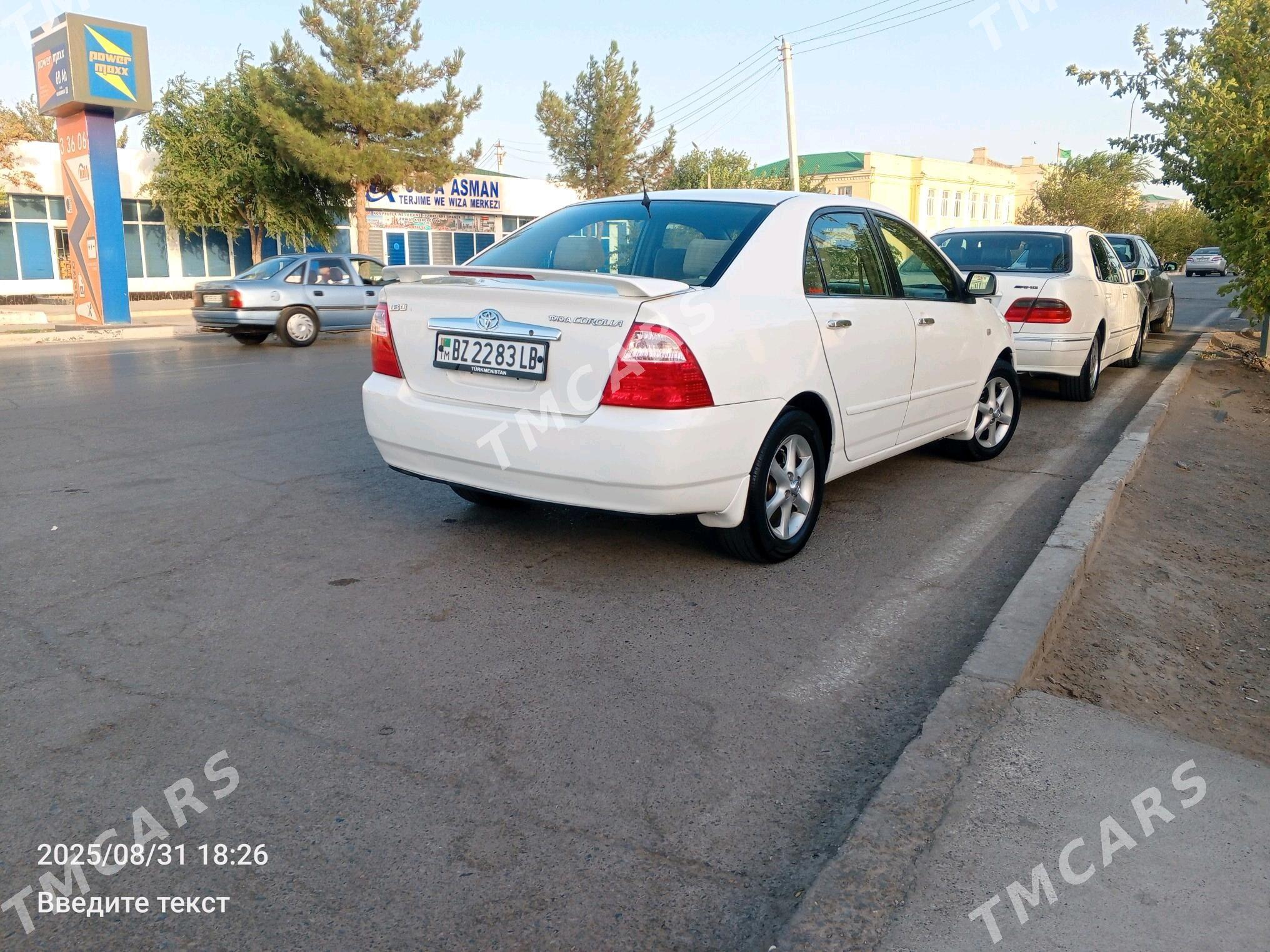 Toyota Corolla 2004 - 119 000 TMT - Türkmenabat - img 8