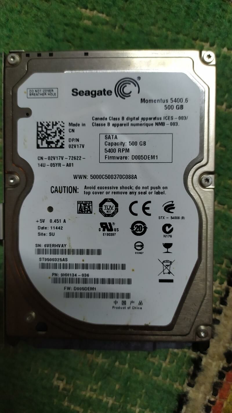 Hdd žosko disk kicisi 500gb - Aşgabat - img 1