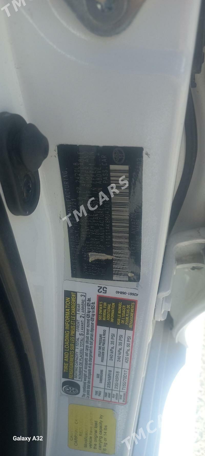 Toyota Camry 2021 - 285 000 TMT - Ашхабад - img 5