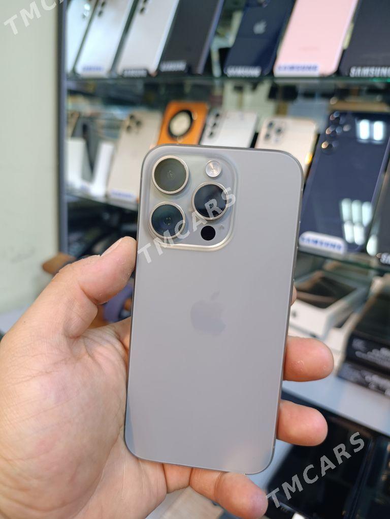iPhone 15 pro 99% 128 ch 2 sim - Aşgabat - img 1