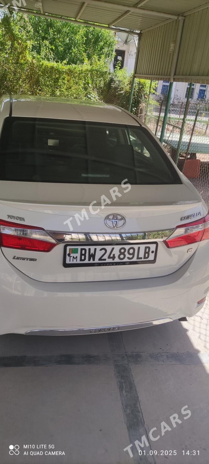 Toyota Corolla 2014 - 195 000 TMT - Türkmenabat - img 2