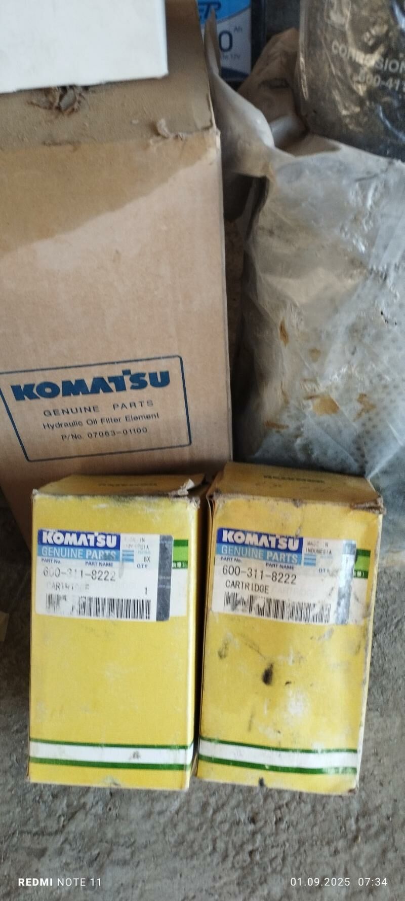 komatsu filtir. remen 1 550 TMT - Махтумкули - img 5