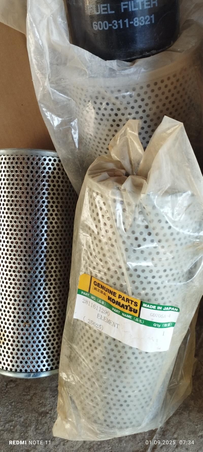 komatsu filtir. remen 1 550 TMT - Махтумкули - img 9