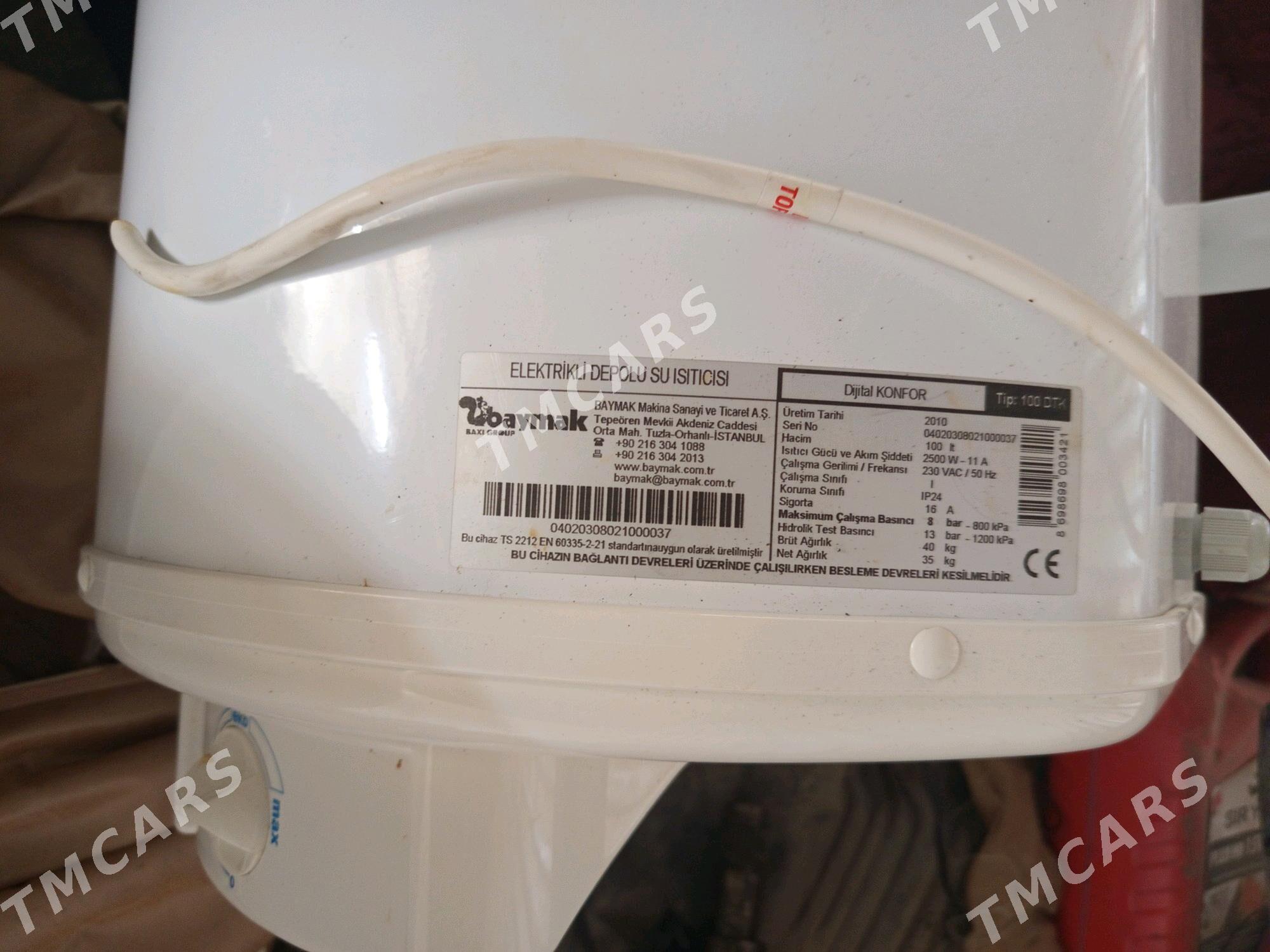 ariston we baymak boller 100 l - Türkmenbaşy - img 2