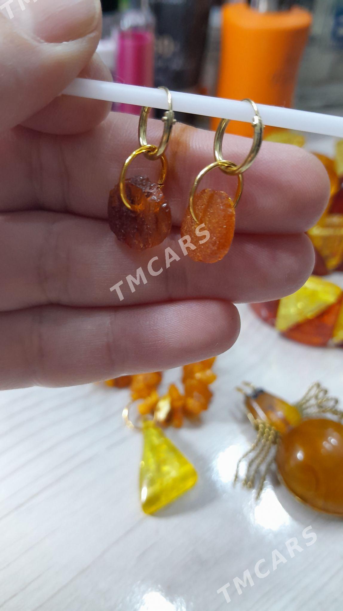 серьги  янтарь - Туркменбаши - img 2