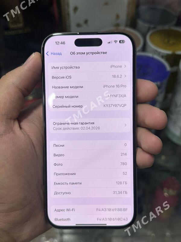 iphone 16pro - Aşgabat - img 3