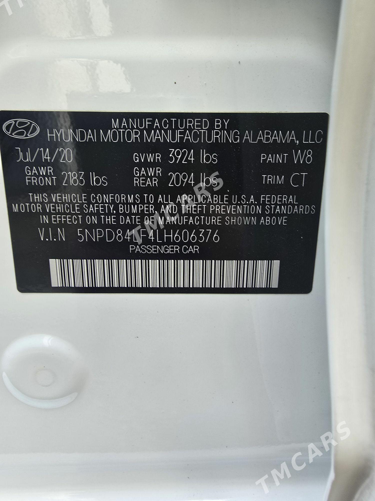 Hyundai Elantra 2020 - 200 000 TMT - Ашхабад - img 6