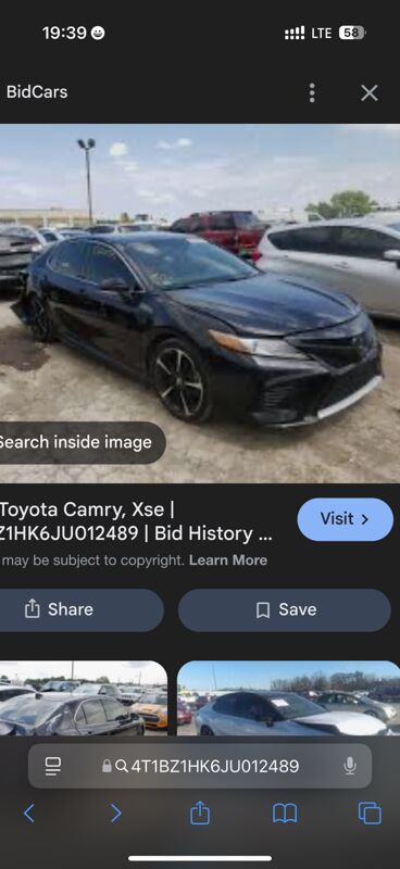 Toyota Camry 2019 - 375 000 TMT - Ашхабад - img 10